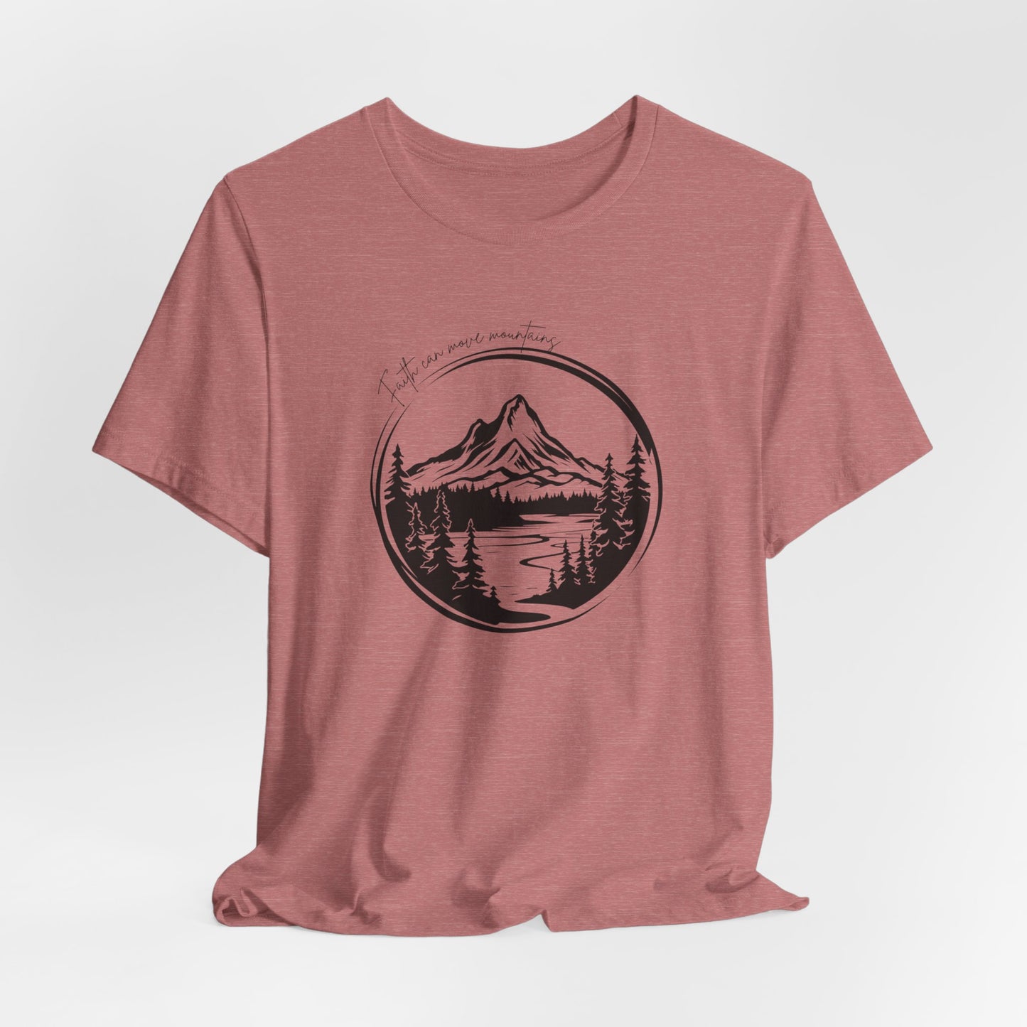 Faith moves mountains Women's Short Sleeve Tee