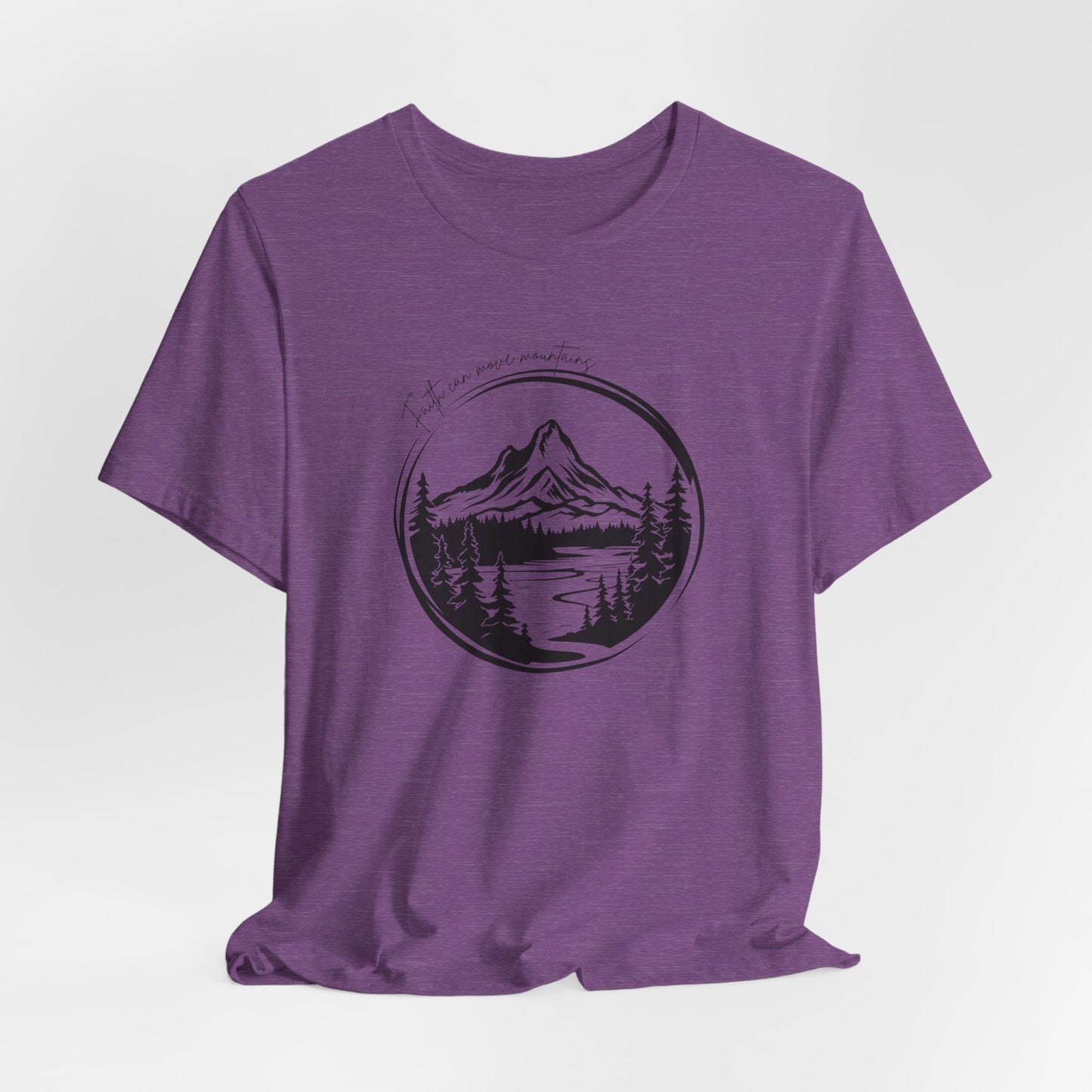 Faith moves mountains Women's Short Sleeve Tee