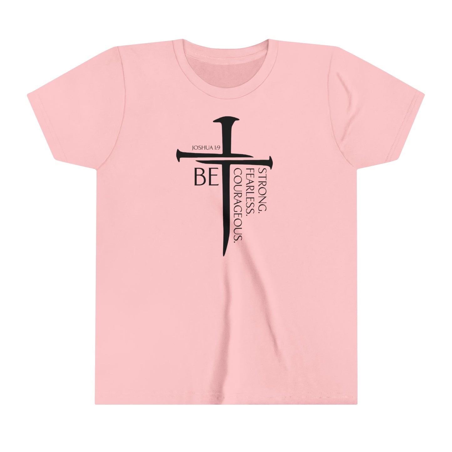 Joshua 1:9 Youth Short Sleeve Tee