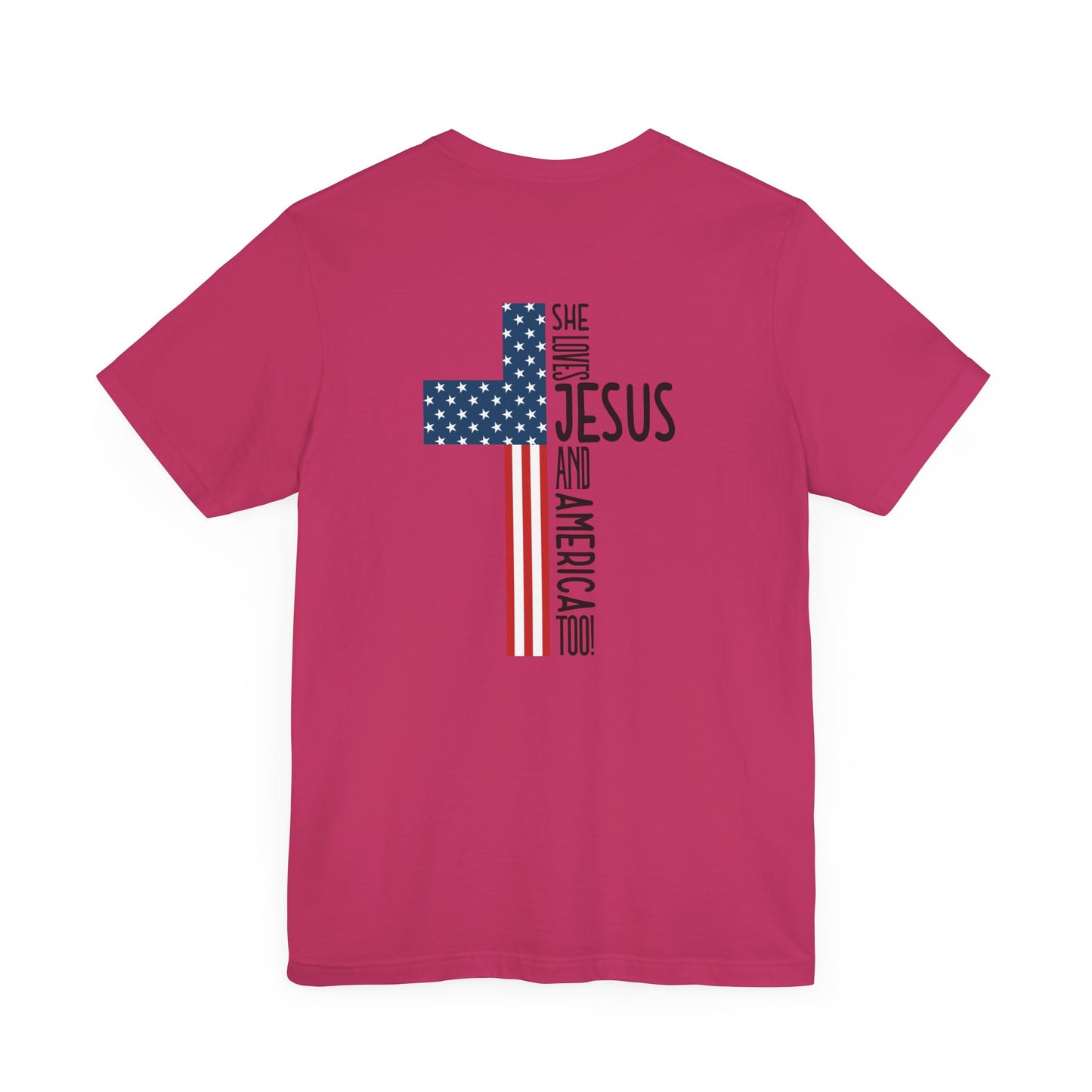 She loves Jesus Women's Short Sleeve Tee