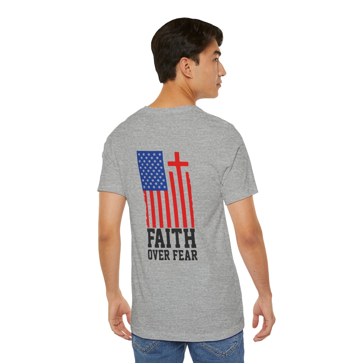 Faith over fear Short Sleeve Tee