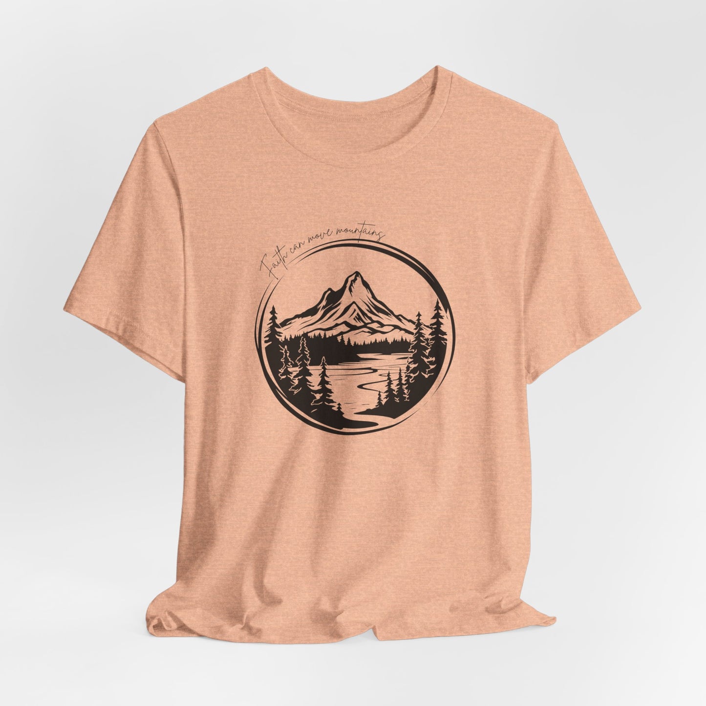 Faith moves mountains Women's Short Sleeve Tee