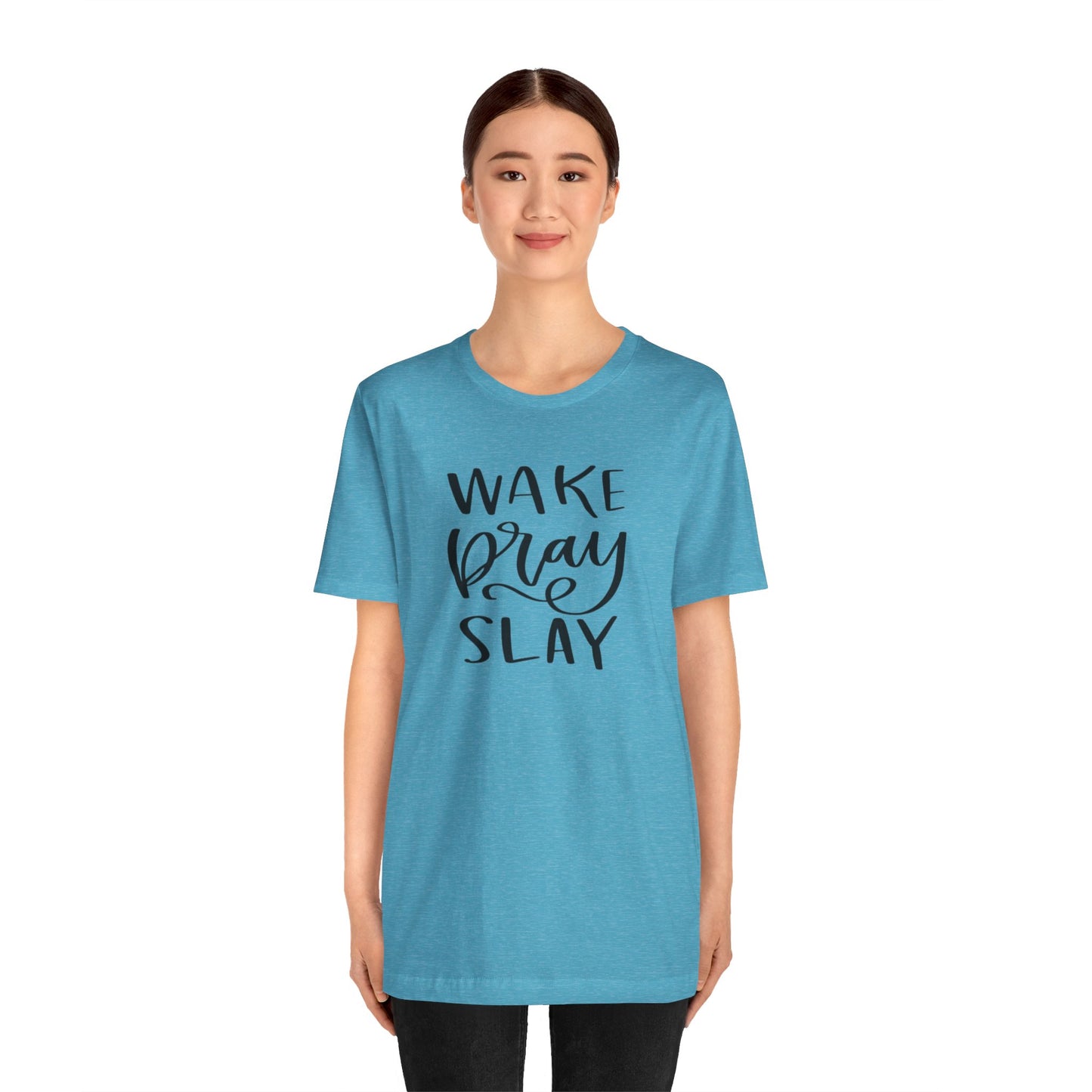 Wake Pray Slay Women's Short Sleeve Tee