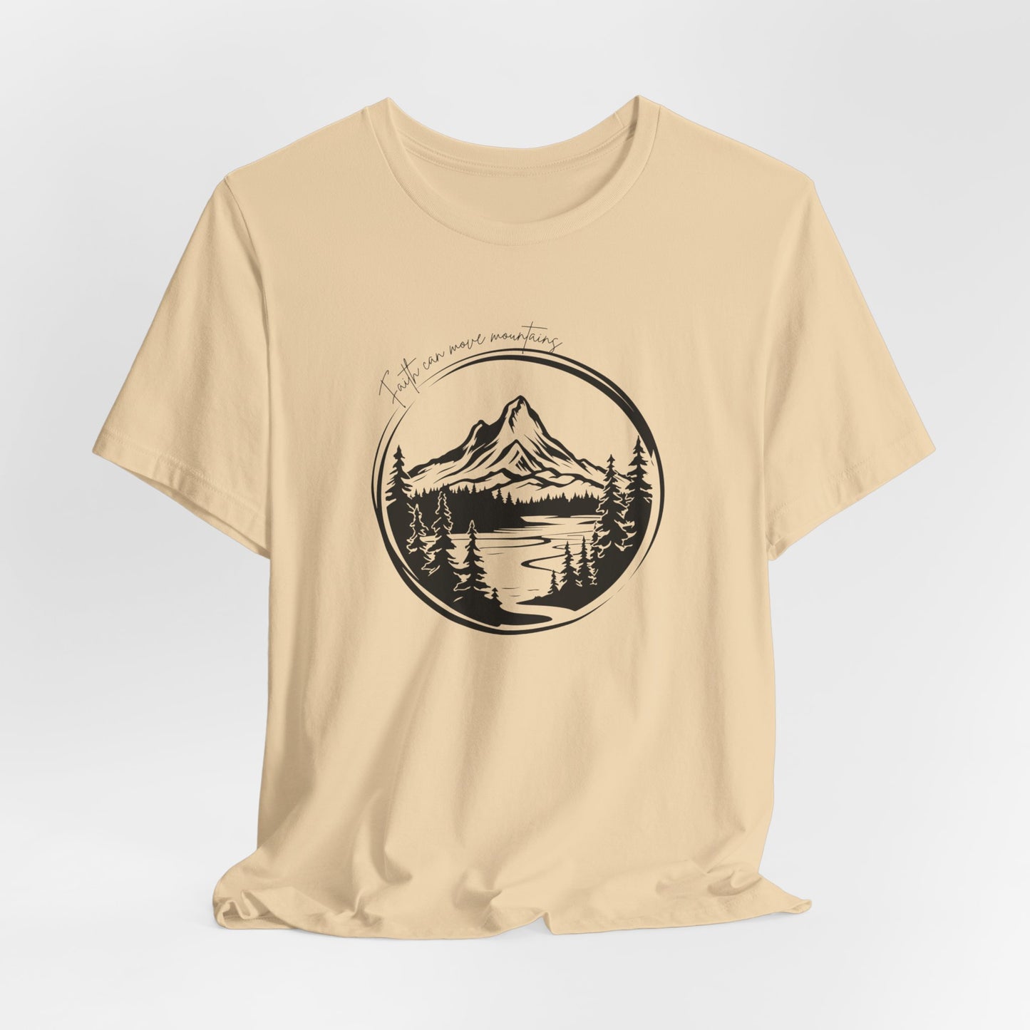 Faith moves mountains Women's Short Sleeve Tee