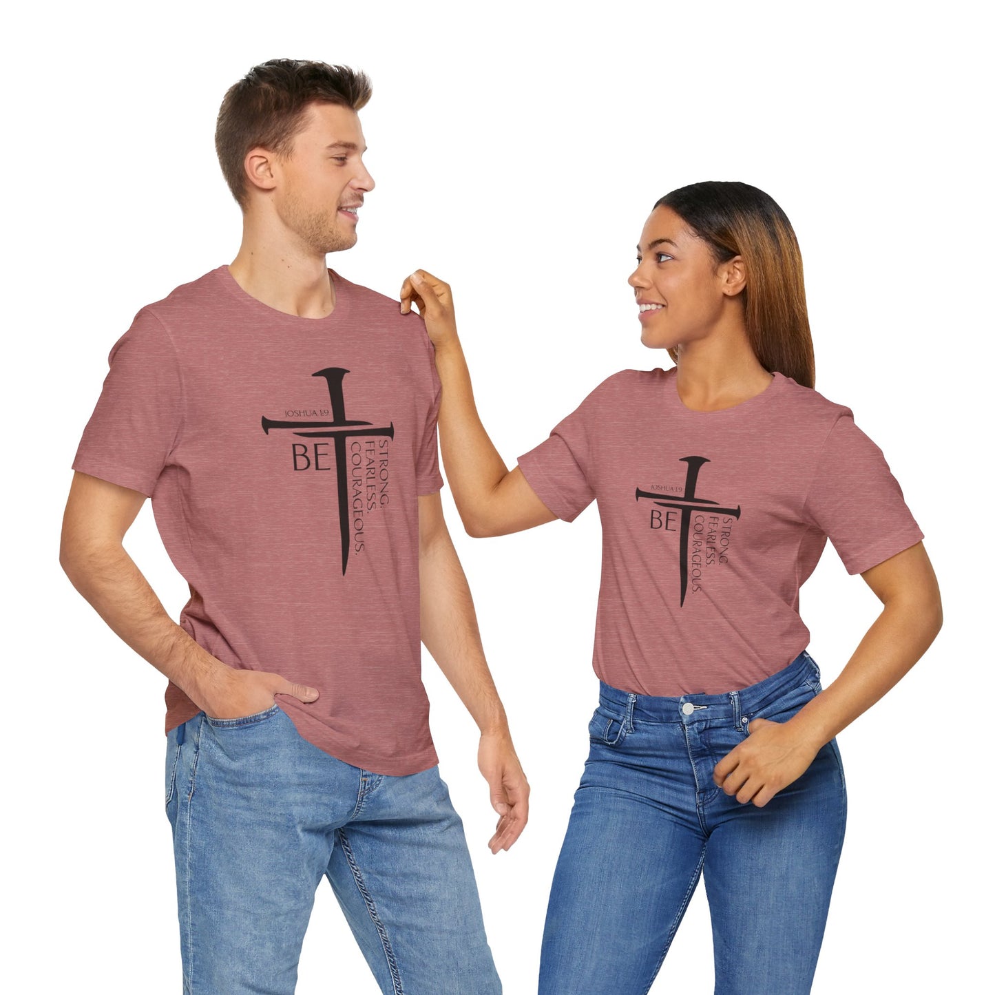 Women's Joshua 1:9 Short Sleeve Tee