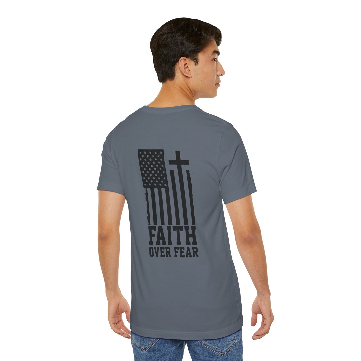 Faith over fear Short Sleeve Tee