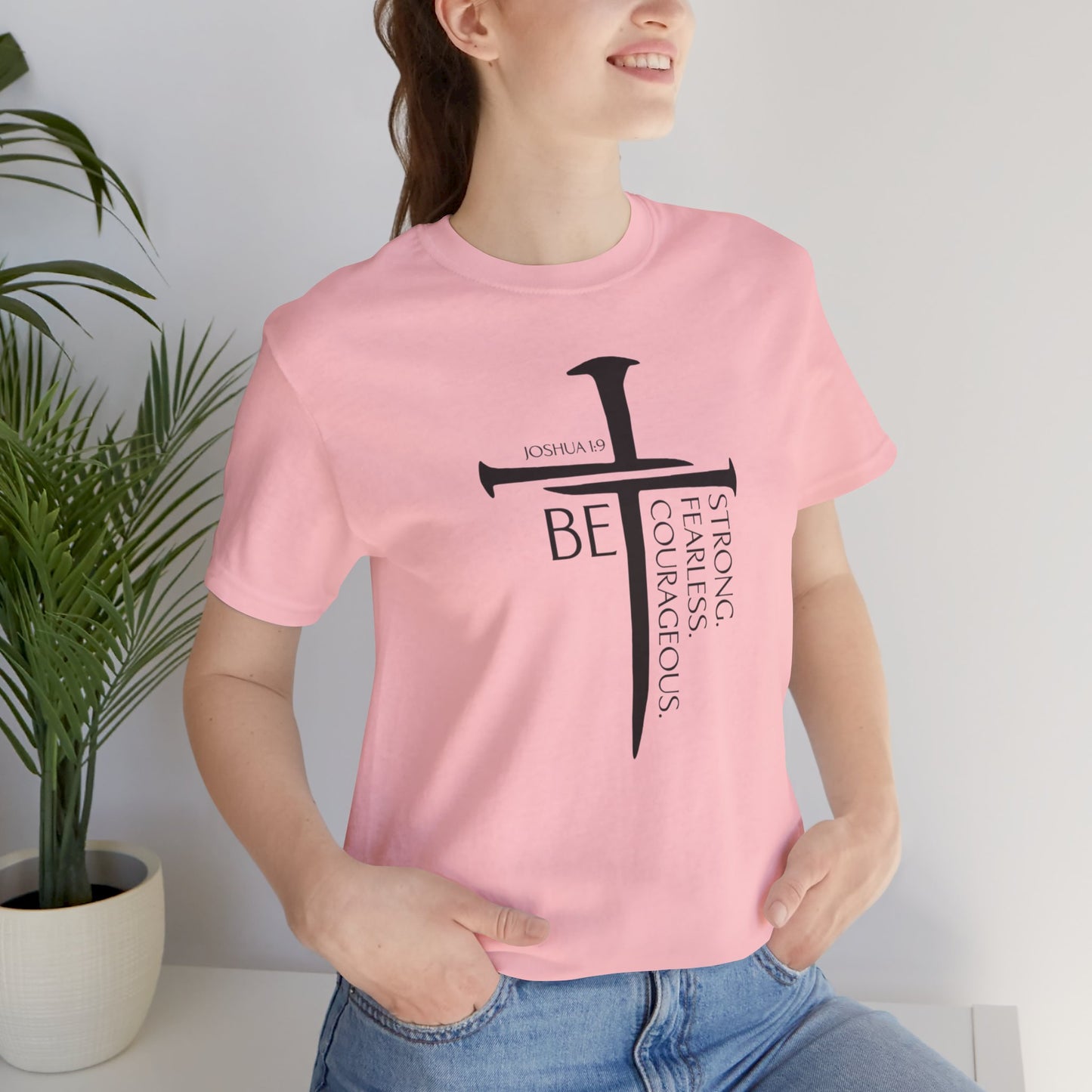 Women's Joshua 1:9 Short Sleeve Tee