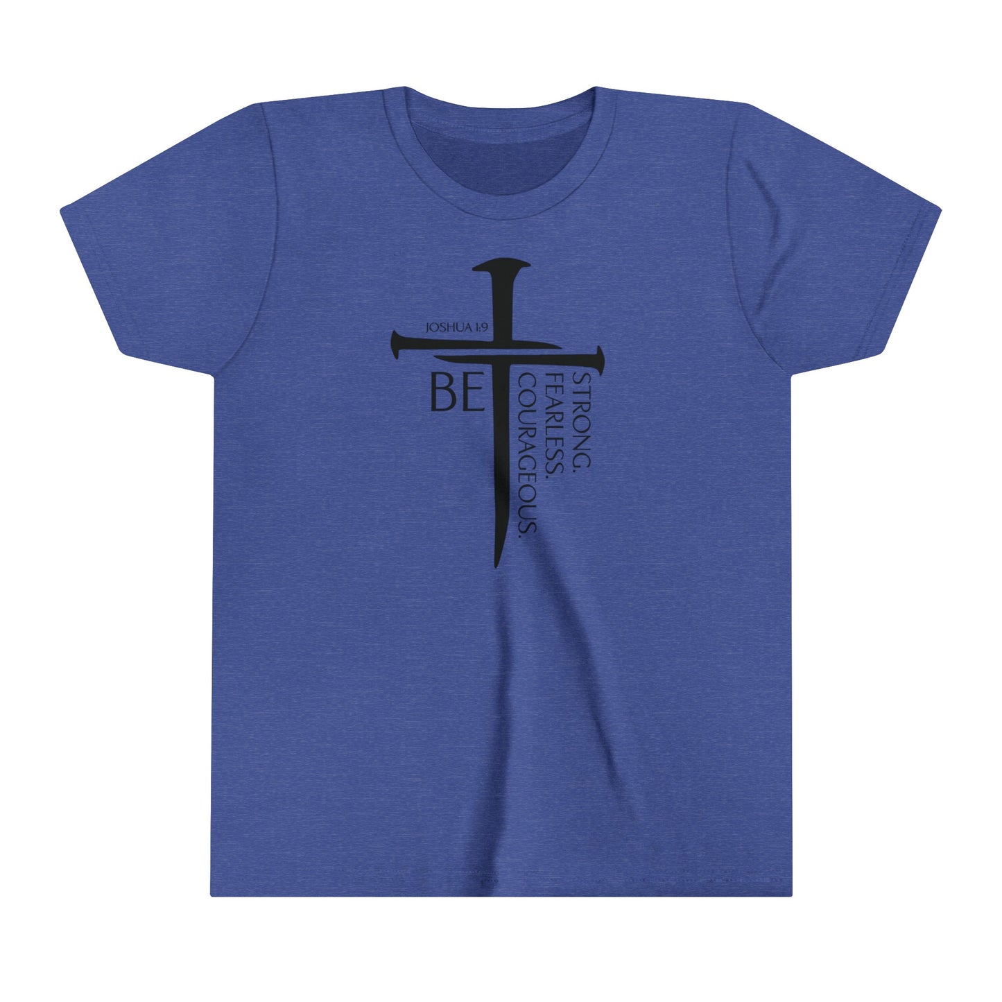 Joshua 1:9 Youth Short Sleeve Tee