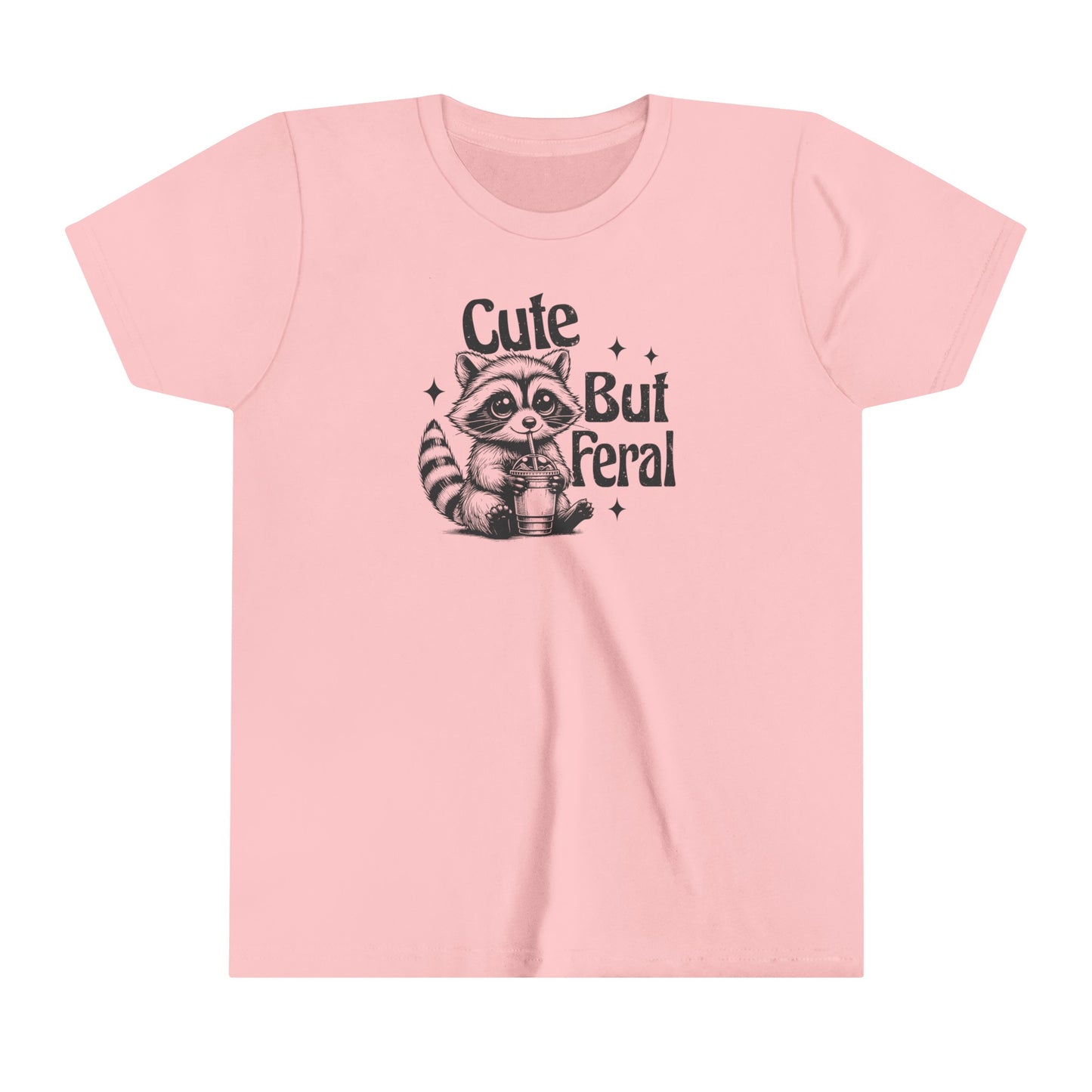 Youth Cute But Feral Short Sleeve Tee