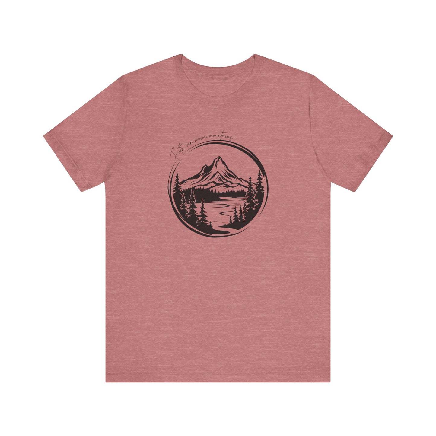 Faith moves mountains Women's Short Sleeve Tee