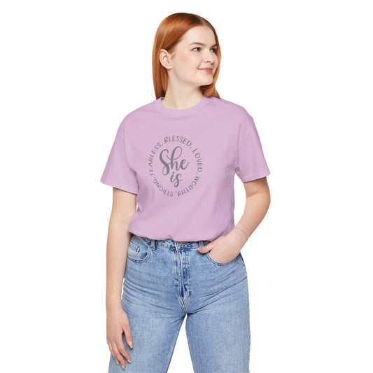 She is Short Sleeve Tee