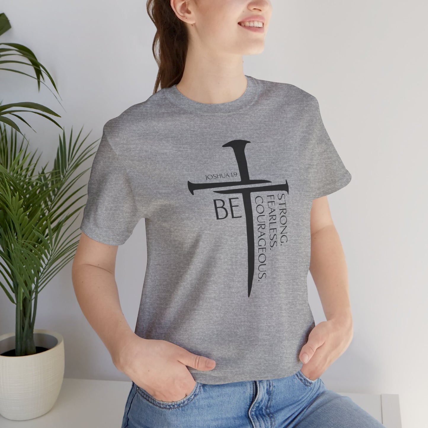 Women's Joshua 1:9 Short Sleeve Tee