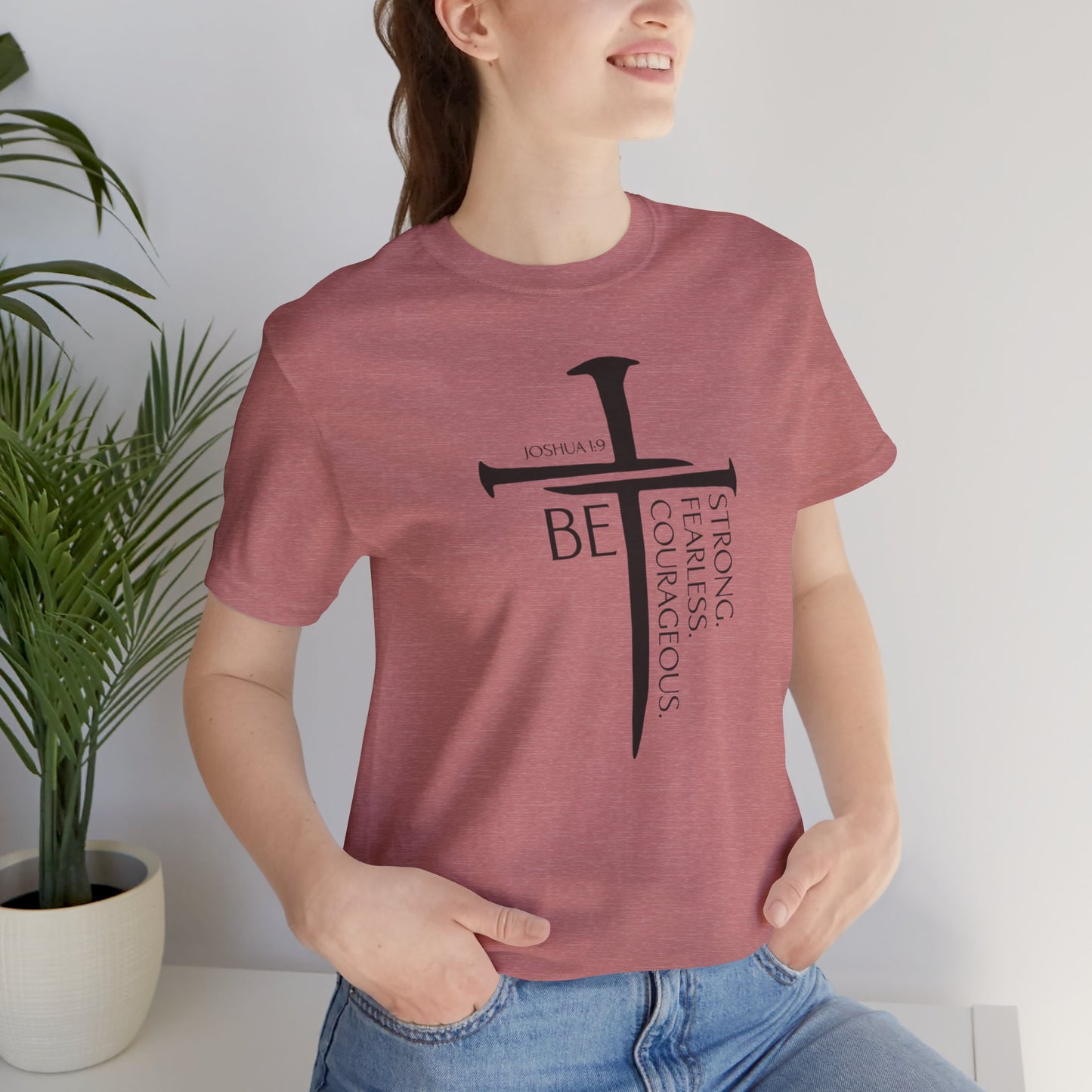 Women's Joshua 1:9 Short Sleeve Tee