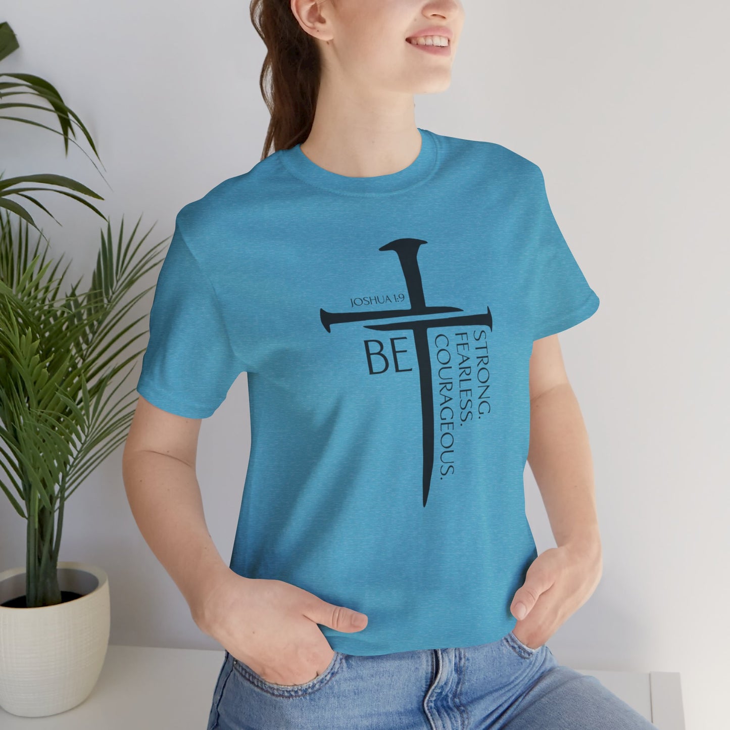 Women's Joshua 1:9 Short Sleeve Tee