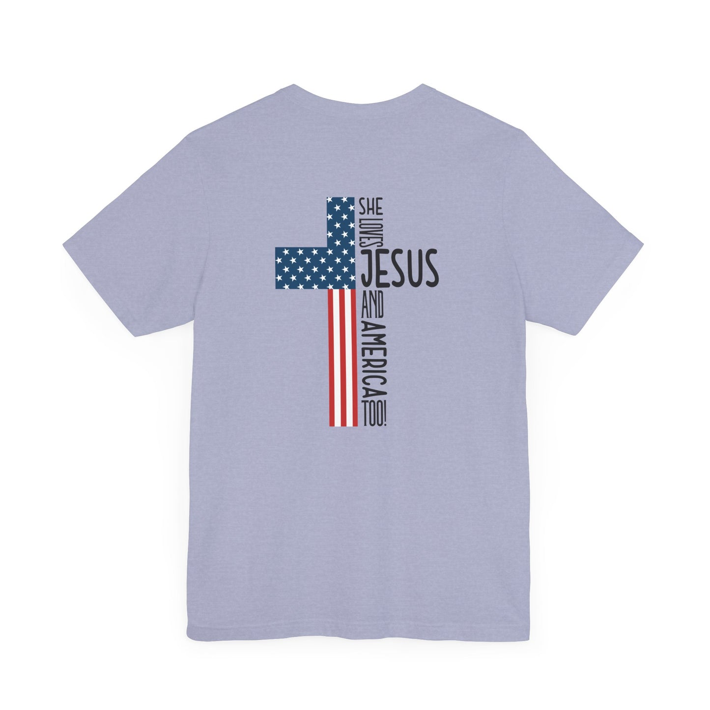 She loves Jesus Women's Short Sleeve Tee