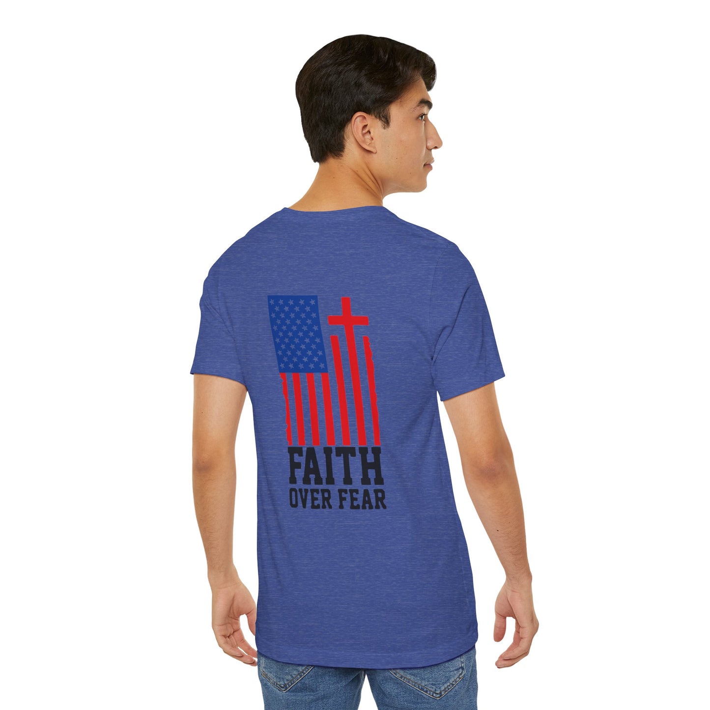 Faith over fear Short Sleeve Tee