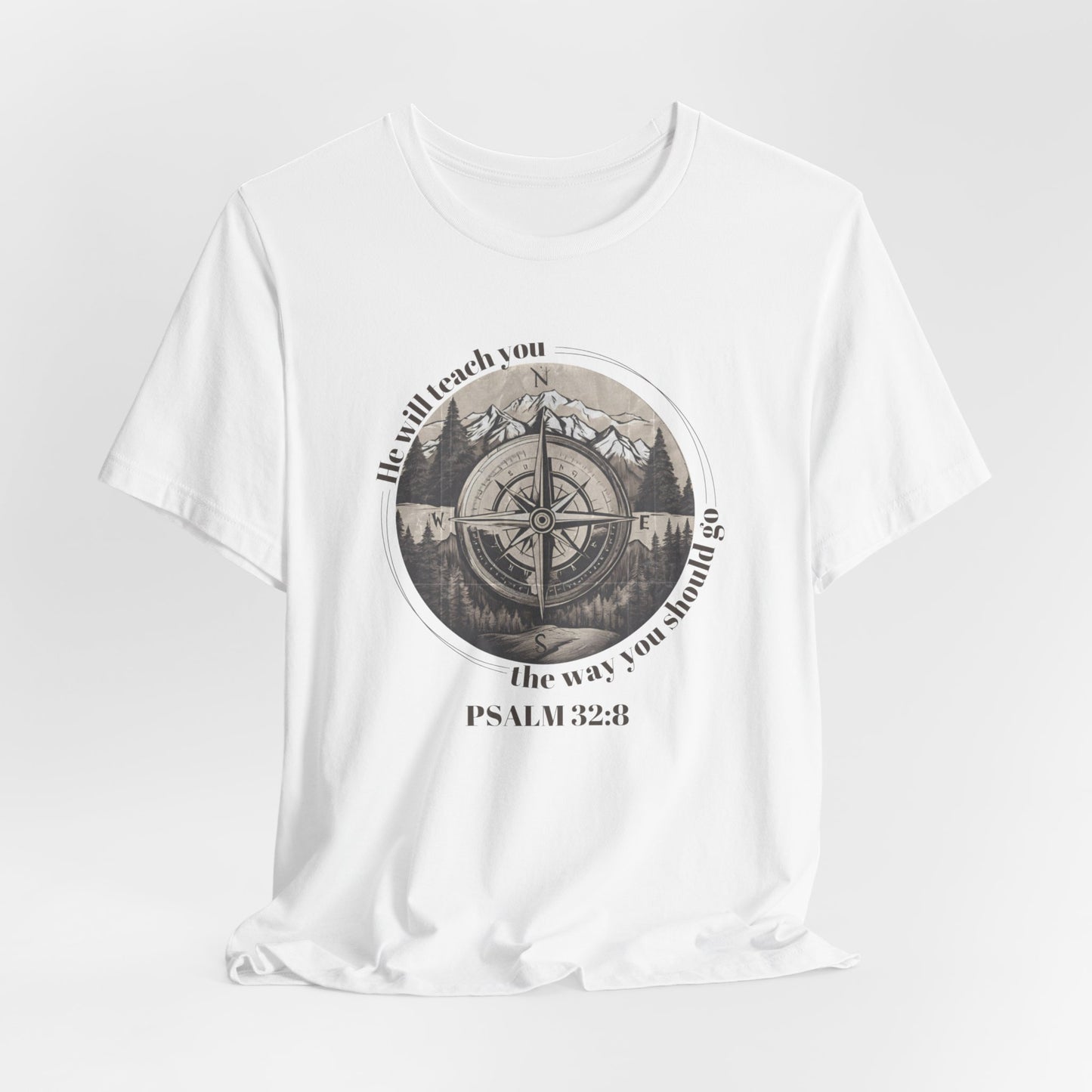 Psalm 32:8 Short Sleeve Tee