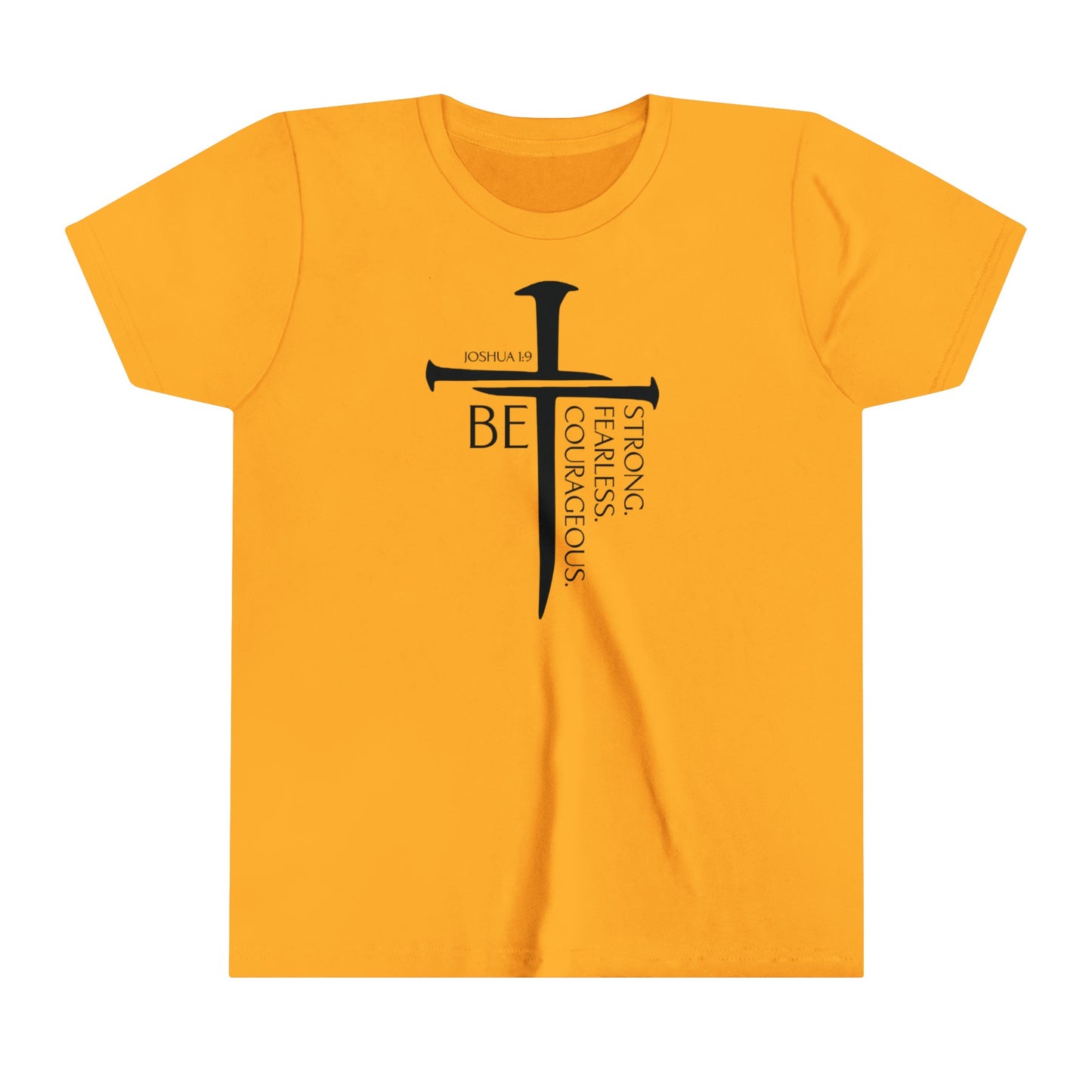 Joshua 1:9 Youth Short Sleeve Tee