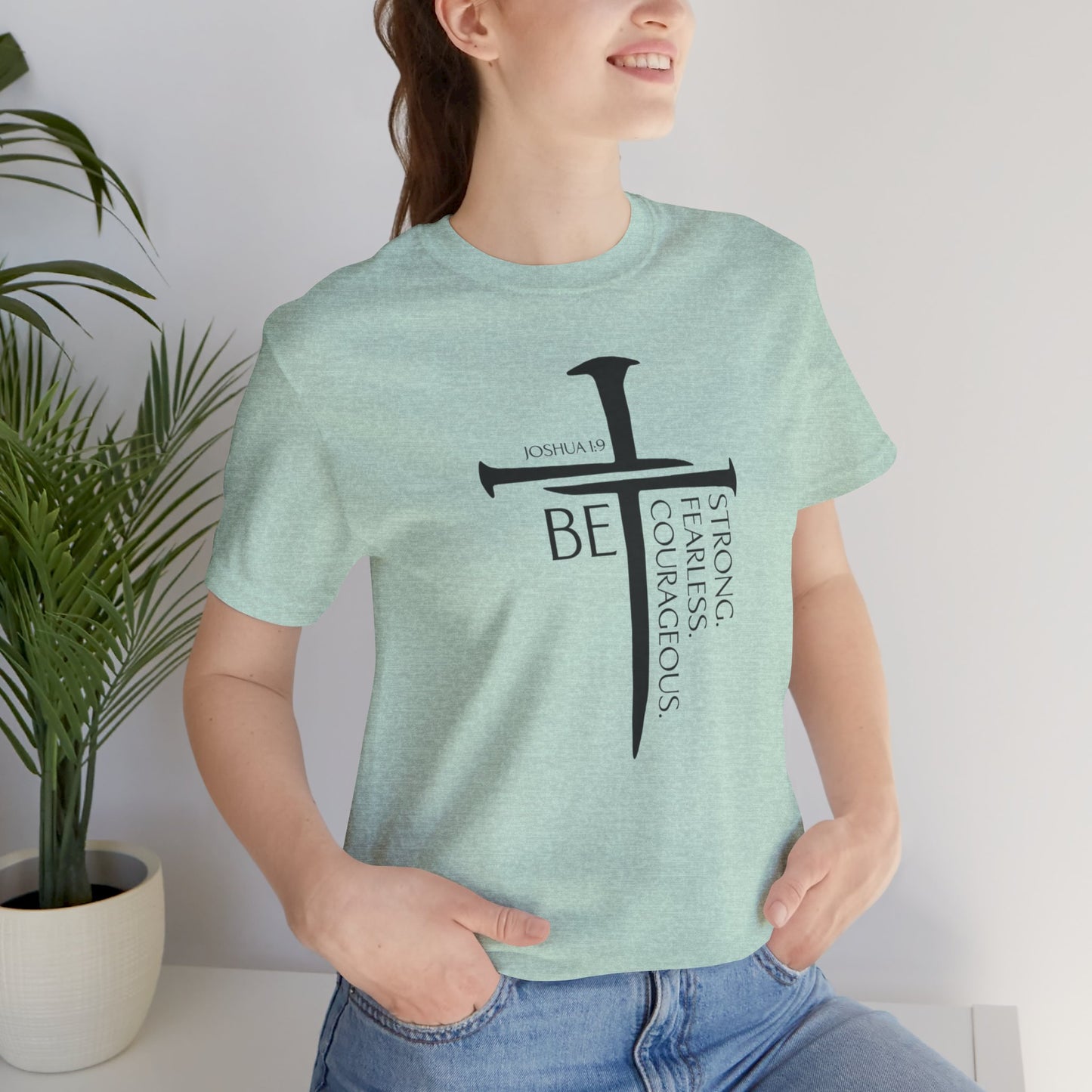 Women's Joshua 1:9 Short Sleeve Tee