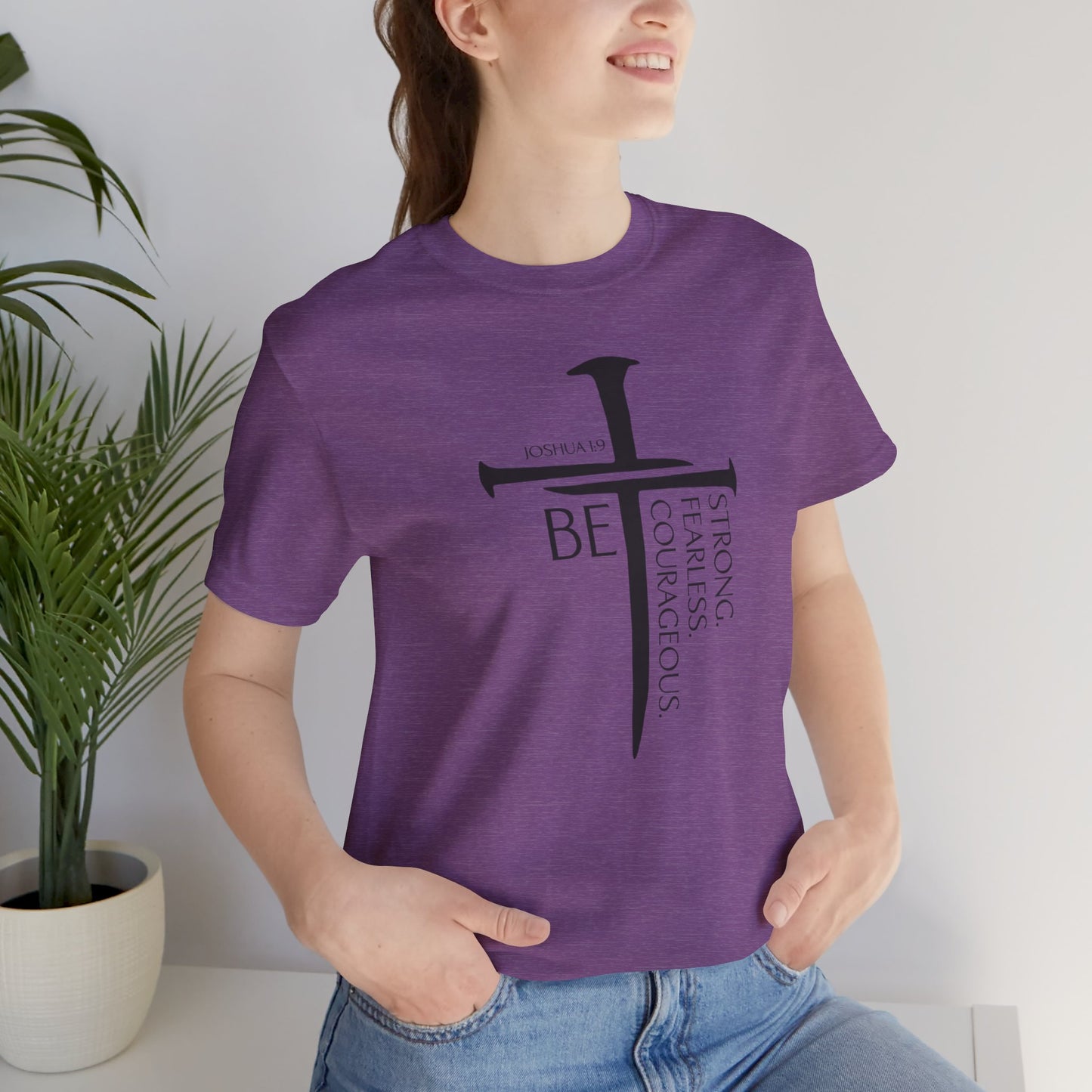 Women's Joshua 1:9 Short Sleeve Tee