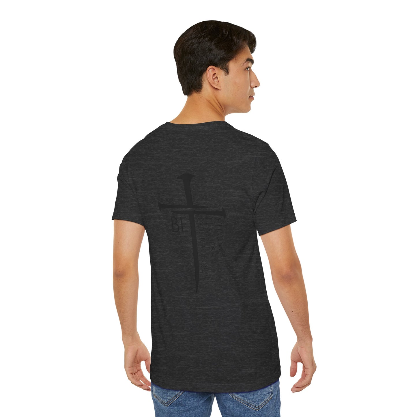 Mens Joshua 1:9 Short Sleeve Tee