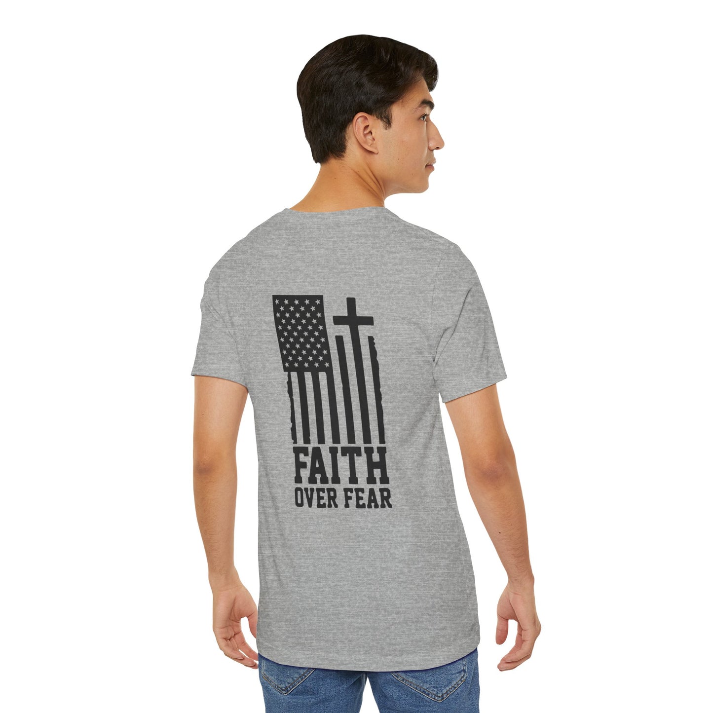 Faith over fear Short Sleeve Tee