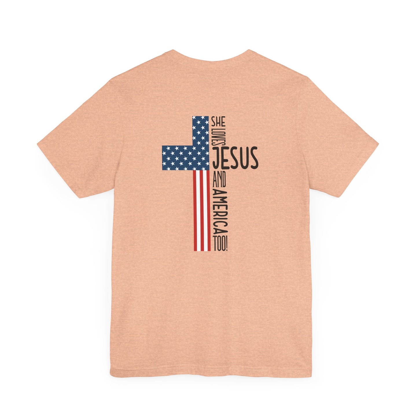 She loves Jesus Women's Short Sleeve Tee