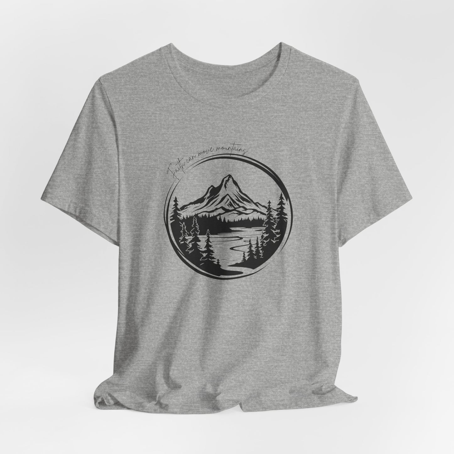 Faith moves mountains Women's Short Sleeve Tee