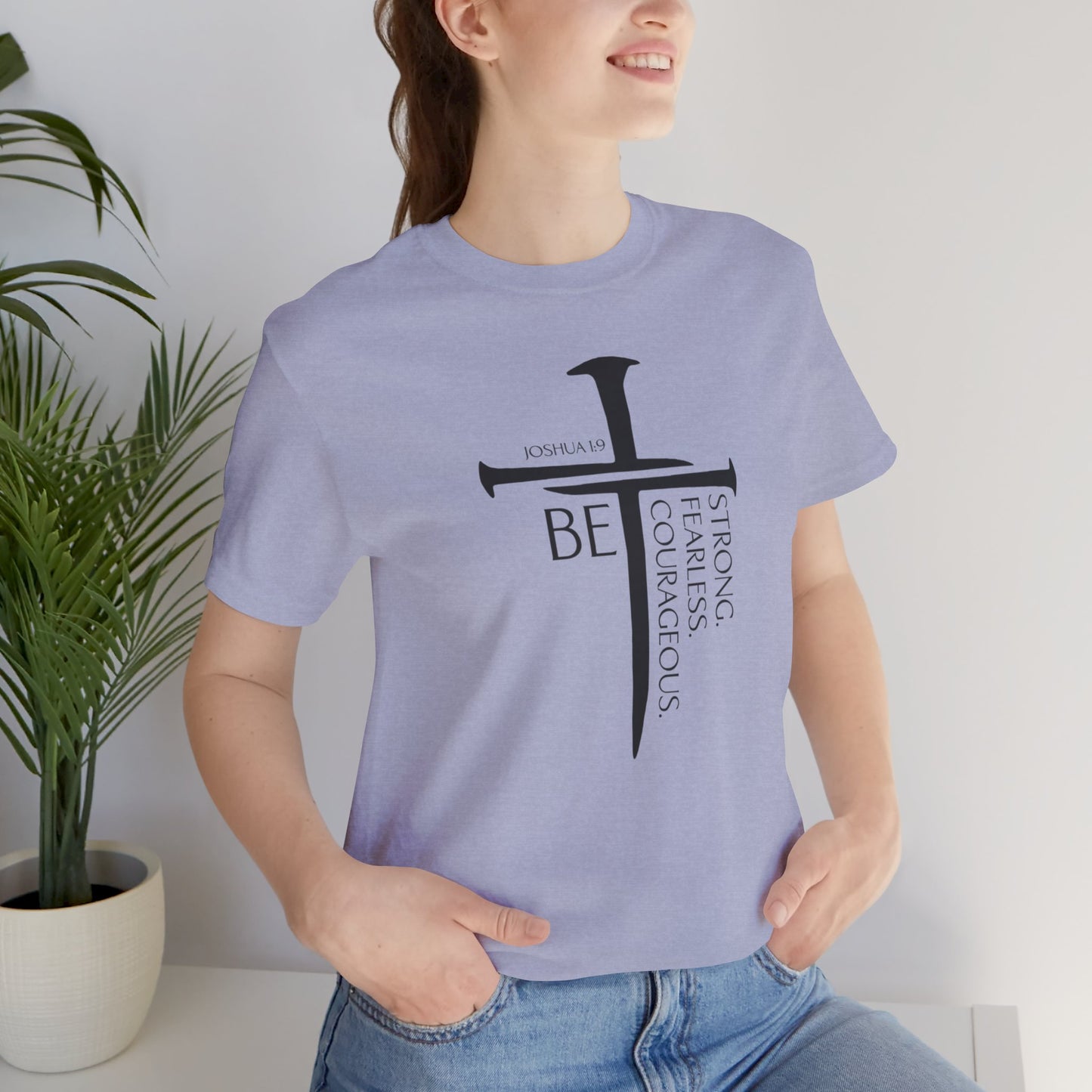 Women's Joshua 1:9 Short Sleeve Tee