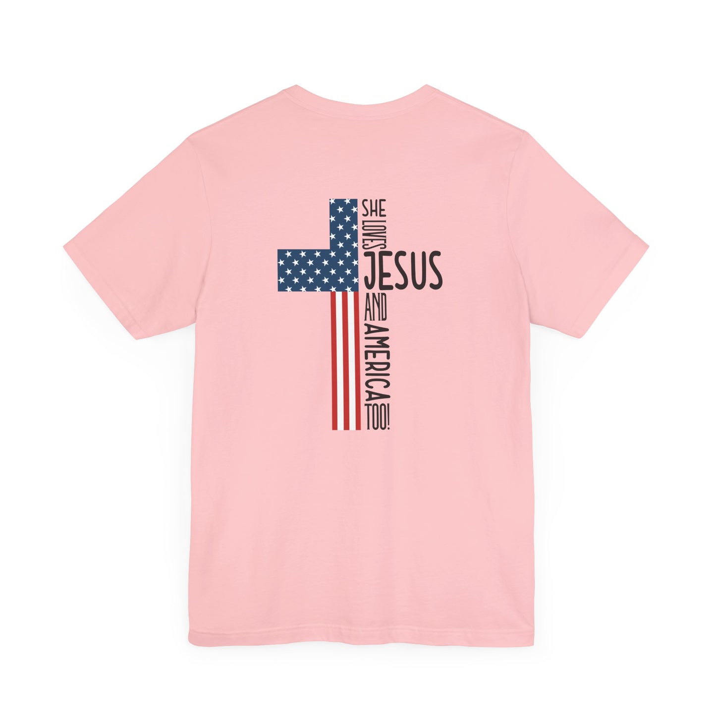 She loves Jesus Women's Short Sleeve Tee