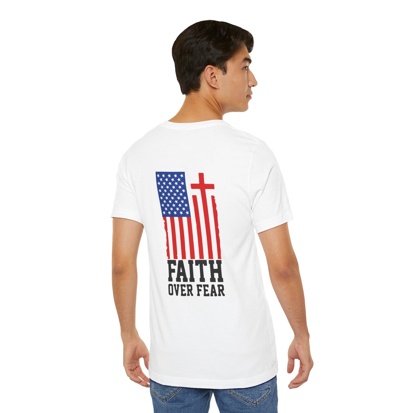 Faith over fear Short Sleeve Tee