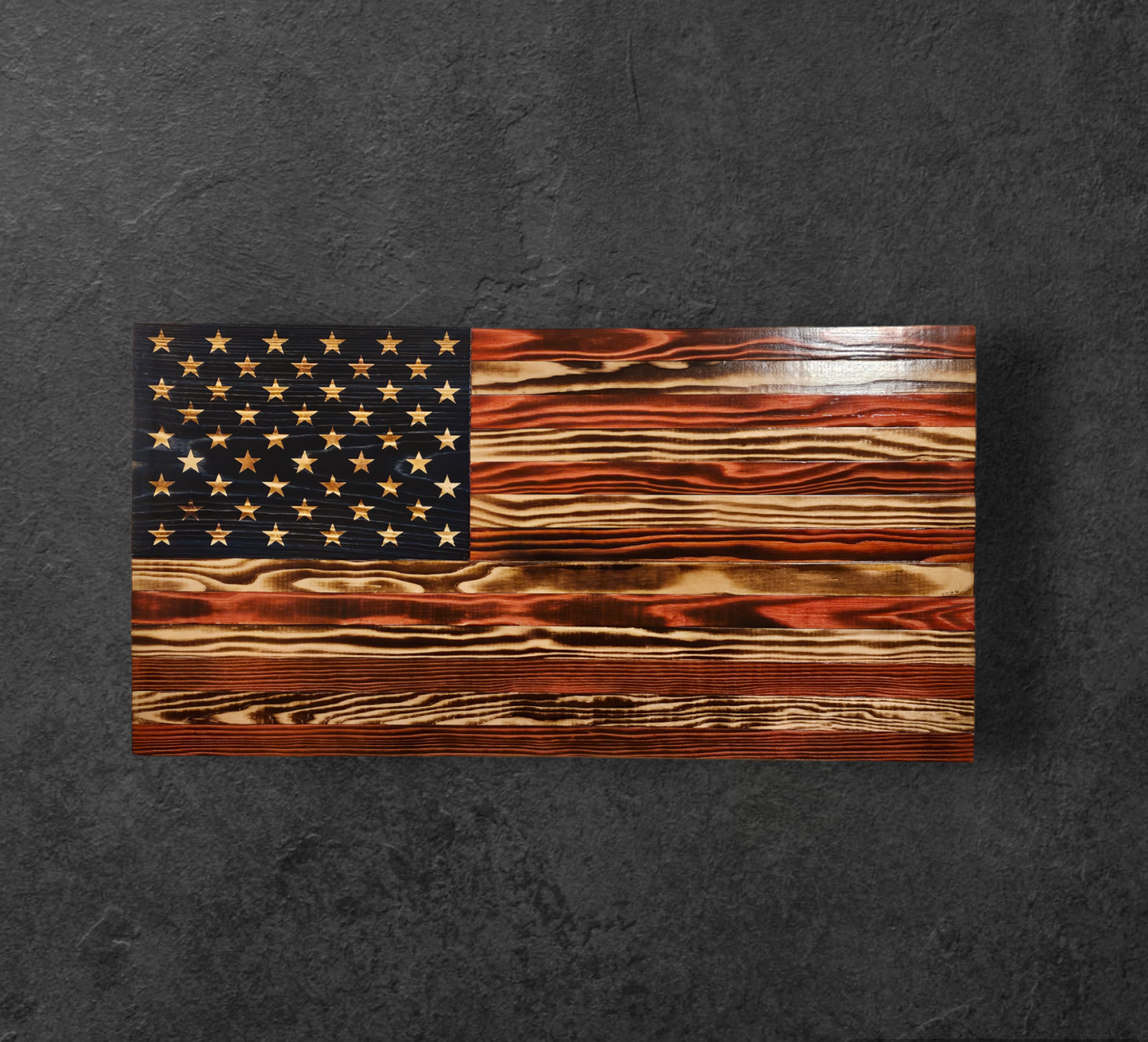 Rustic American Flag